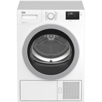 Uscator de rufe Beko DPS7405GXB2, 7 kg, Condensare cu pompa de caldura, Display led, 16 programe, Alb