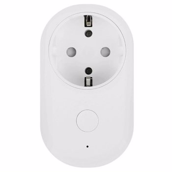 Stecher priza inteligenta Wifi Smart Xiaomi, 220-240V, 16A, compatibil Android/iOS