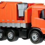 Camion de gunoi din plastic pentru copii Lena licenta Mercedes Benz 72 cm, Lena