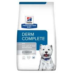 Hrana dietetica pentru caini Hill's, Derm Complete Mini, 6 kg