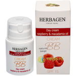 BB Cream cu Ulei de Zmeura si Macadamia 50g, HERBAGEN
