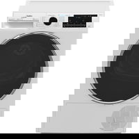 Beko Uscator de rufe BEKO B5T69233WEU, 9 kg, 15 programe, HomeWhiz, Steam Refresh, Pompa de caldura,  Clasa C, Alb, Beko