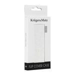 Husa Flip Cover Alba pentru Telefon - Mist, Kruger Matz