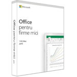 Microsoft Office pentru firme mici 2019, Romana, 1 utilizator, pentru Windows/Mac