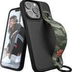 Husa de protectie pentru iPhone 13 Pro Adidas Originals, piele artificiala/TPU, camuflaj, 6,1 inchi