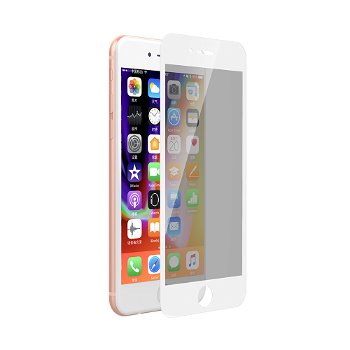 Folie de protectie Devia Full Privacy pentru Apple iPhone 8 / iPhone 7, White