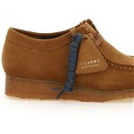 Clarks Originals Wallabee Suede Leather Lace-Up Shoes COLA, Clarks