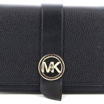 Michael Kors Mk Charm Medium Grainy Leather Bag Culoarea Black