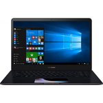 Laptop ultraportabil ASUS ZenBook Pro 15 UX580GE cu procesor Intel® Core™ i7-8750H pana la 4.10 GHz Coffee Lake, 15.6", UHD, 16GB, 1TB SSD, NVIDIA GeForce GTX 1050 Ti 4GB, Windows 10 Pro, Deep Dive Blue