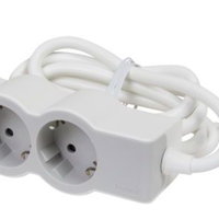 Prelungitor electric Legrand RevOlution 3 prize 3m 3680W, alb/gri