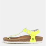 Sandale galben neon pentru femei - OJJU Kairo, OJJU