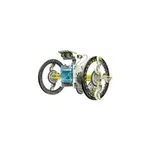 Kit de constructie pentru copii, robot solar, 14 in 1