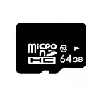 Card de memorie, microSD, clasa 10, capacitate 64GB, stocare media, compatibil cu orice dispozitiv, OEM