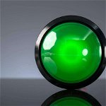Massive Arcade Buton cu LED - 100mm Verde
