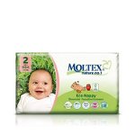 Scutece ECO bebelusi (3-6kg), nr. 2, 42buc - Moltex, Moltex