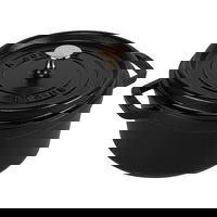 Oala Cocotte fonta, 24cm/3,8L, Black - Staub, Staub