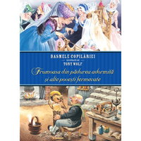 Basmele copilăriei ilustrate de Tony Wolf. Frumoasa din pădurea adormită și alte povești fermecate, Litera Basmele copilăriei ilustrate de Tony Wolf. Frumoasa din pădurea adormită și alte povești fermecate, Litera
