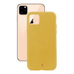 Husa Cover Soft Ksix Eco-Friendly pentru iPhone 11 Pro Max Galben