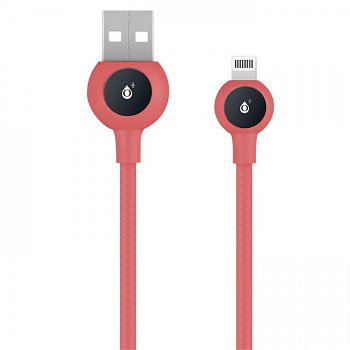 Cablu De Date Oneplus B2508 Pentru iPhone Sau Ipad Cu Port Lightning Rosu