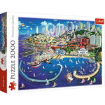 Puzzle Trefl Golful San Francisco 2000 piese