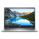 Laptop Dell Inspiron 5593 (Procesor Intel® Core™ i3-1005G1 (4M Cache, up to 3.40 GHz), Ice Lake, 15.6" FHD, 4GB, 256GB SSD, Intel® UHD Graphics, FPR, Linux, Argintiu)