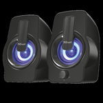 Boxe Trust Gemi RGB 2.0, 6W, negru