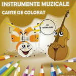 Instrumente muzicale. Carte de colorat, Ars Libri