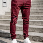 Pantaloni joggers bordo Bolf 707, BOLF