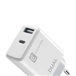 Cellularline incarcator priza USB-C USB-A 20W