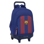 Ghiozdan cu Roți F.C. Barcelona Roșu Bleumarin 33 X 45 X 22 cm, F.C. Barcelona