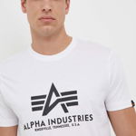 Alpha Industries Basic Logo Tee White, Alpha Industries Inc.