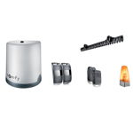 Kit automatizare pentru porti culisante Somfy FreeVia 400, Radio RTS, Control telecomanda / unitate Tahoma, Protectie IP44, 