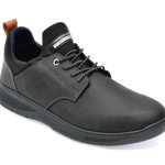 Pantofi sport SALAMANDER negri, 604019, din piele naturala