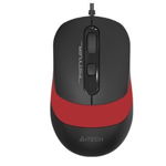 Mouse Optic A4TECH FM10 Red, 1600 DPI (Negru/Rosu)