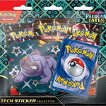 Pokemon - Scarlet & Violet 4.5 Paldean Fates Shiny Fidough Tech Sticker Collection Blister Pack, LIBHUMANITAS