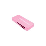 Cititor de carduri, Transcend, USB3.0, roz