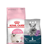 ROYAL CANIN Kitten 2 kg + ARISTOCAT nisip litiera 5 l GRATIS