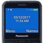 Telefon Mobil Panasonic KX-TU150EXB, Ecran 2.4" (Negru)