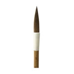 Pensulă zibelină, rotundă, cu mâner scurt din bambus, 55 mm,AT6/55 Atelier, 