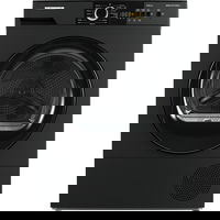 Uscator de rufe Heinner HHPD-V9T1CHSA++, Pompa de caldura, 9 kg, 15 programe, LED Display, Functie anti-sifonare, Clasa E, Silver