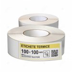 Role etichete termice autoadezive 100x100 mm, 500 etichete rola, LabelLife