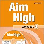 Aim High 4 Workbook & CD-ROM- REDUCERE 30%, Oxford University Press