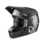 Casca Atv/cross Leatt V20, Marimea M, Culoare Negru / Alb, Leatt