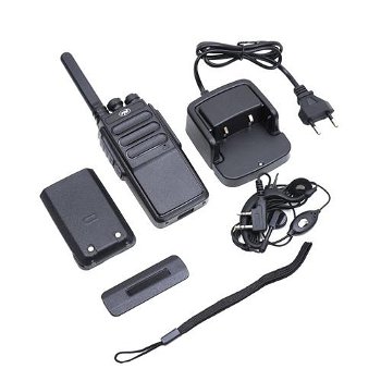 Statie radio portabila PNI PMR R30 Pro, 1 buc, acumulator 1200 mAh, ASQ, Scan, TOT, Monitor, port micro USB, incarcator si casca incluse
