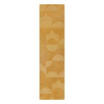 Covor galben ocru tip traversă din lână 60x230 cm Gigi – Flair Rugs, Flair Rugs