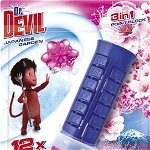 Dr. Diavolul Devil - Odorizant de toaletă sub formă de discuri de gel - Grădina Japoneză