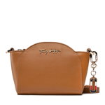 Geantă TOMMY HILFIGER - Luxe Leather Clutch Slim Strap AW0AW10819 GLD