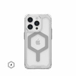 Carcasa UAG Plyo MagSafe compatibila cu iPhone 15 Pro Ice/Silver, UAG