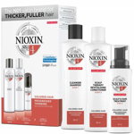 Set pentru par fin dramatic subtiat Nioxin System 4, Sampon, 300 ml + Balsam, 300 ml + Tratament, 100 ml, NIOXIN