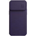 Husa robusta pentru iPhone 14 Pro Max din seria CamShield S Case cu husa violet pentru camera, Nillkin